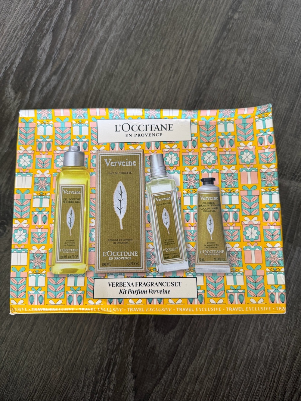 L'Occitane Verbena Fragrance Set - Citrus Verbena (Yellow)